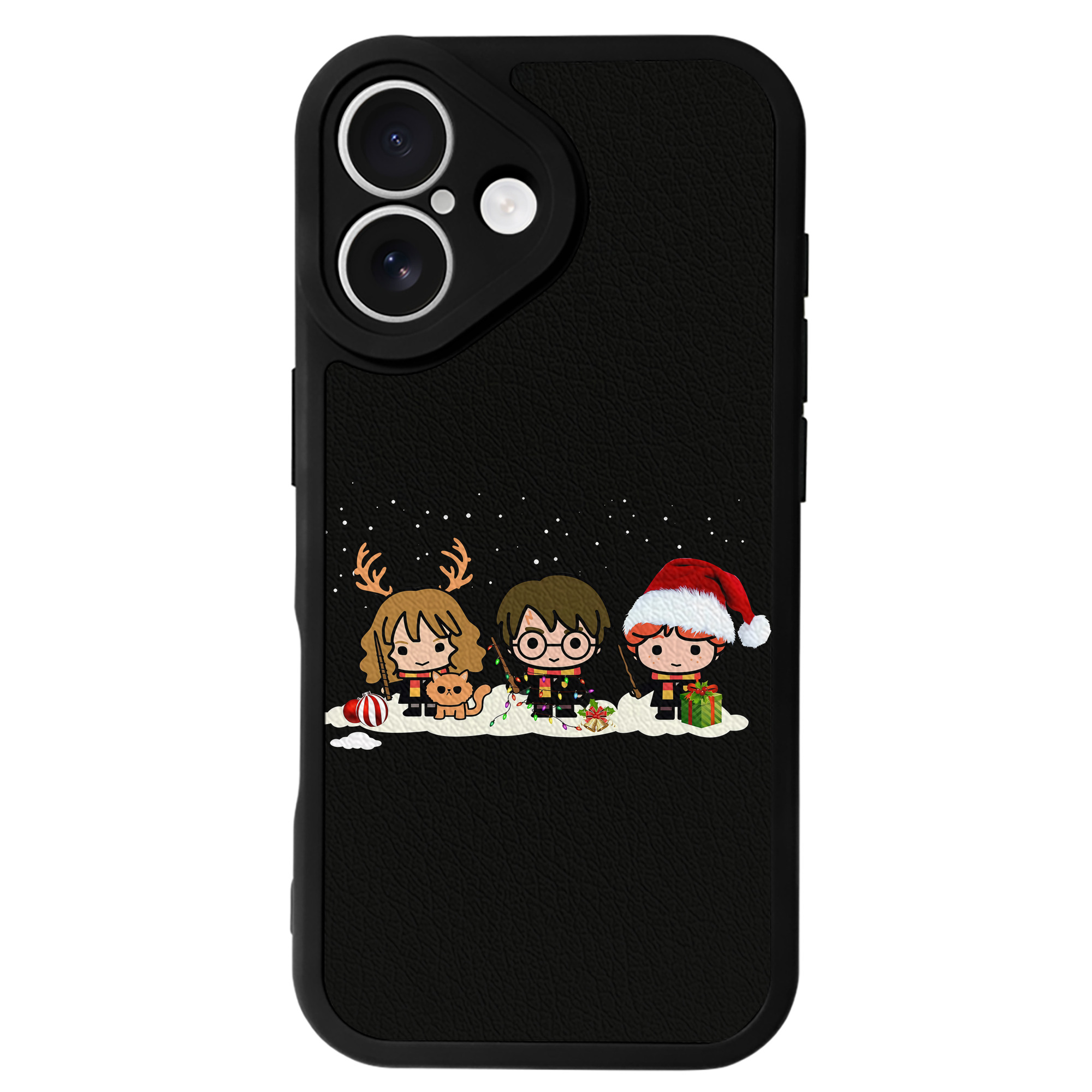 （画像用） Harry Potter ハリー・ポッターシリーズ 【iPhone 16シリーズ対応】シリコンスマホケース（レザー調） 材質：シリコン